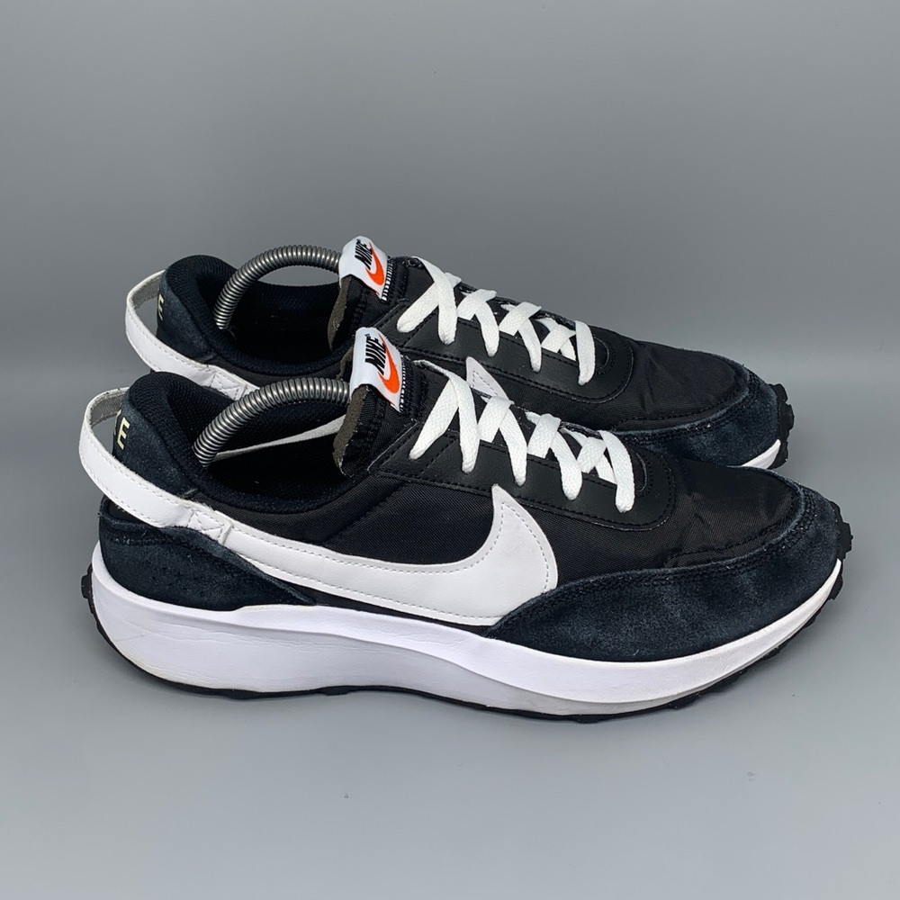 Nike Waffle Debut SE Black Running Shoes DH9523‑002 Women’s Sz 12
